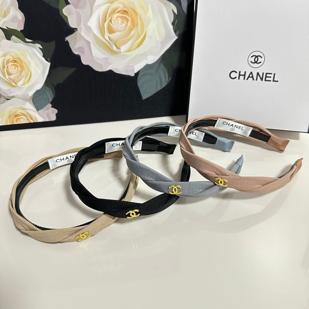 Chanel Headband Black in Cloth 201910