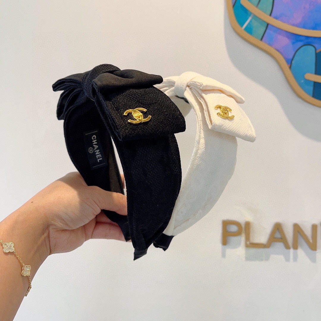 BLACK FABRIC HAIRBAND 418885